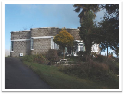 Title: Stone House and Stone Garage